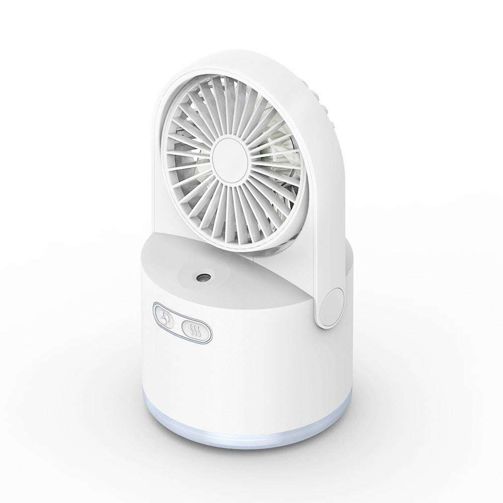 USB Charging Humidification Spray Mini Fan