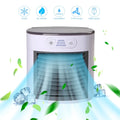 Portable USB Air Conditioner – Mini Desktop Air Cooler with Digital Humidifier